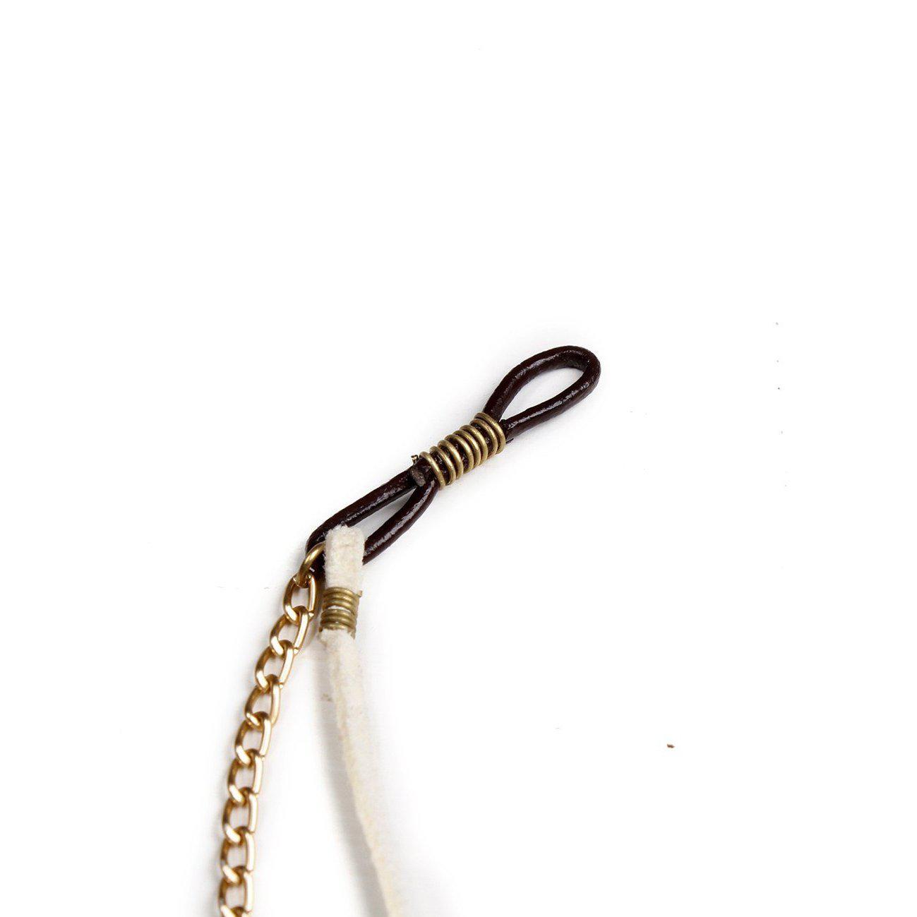 Leather Pom Pom Tassel Sunglass Chain Strap – Thailand