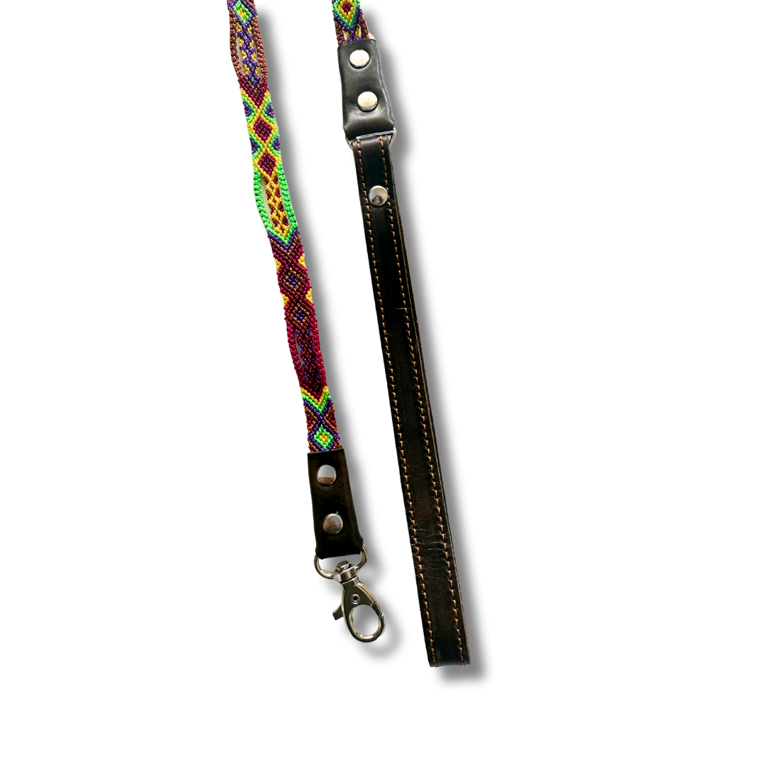 Artisanal Handmade Frienship Macrame Dog Leash - Mexico