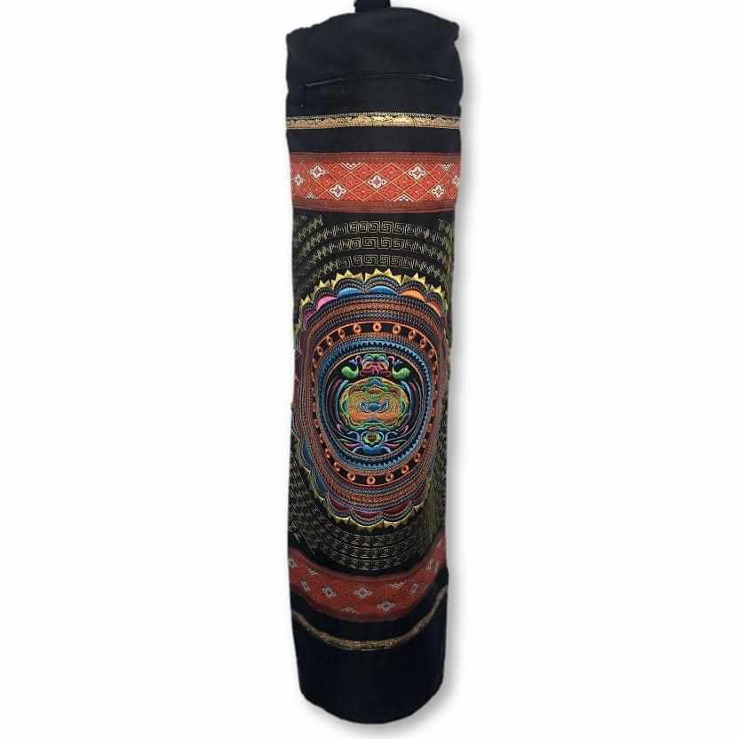 Mandala Embroidered Yoga Bag - Thailand