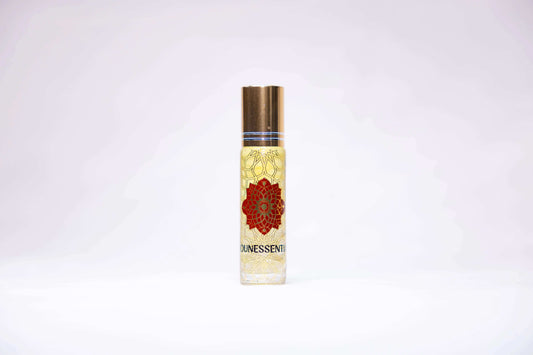 Amber and Clear Quartz Infusion Body Roll-On