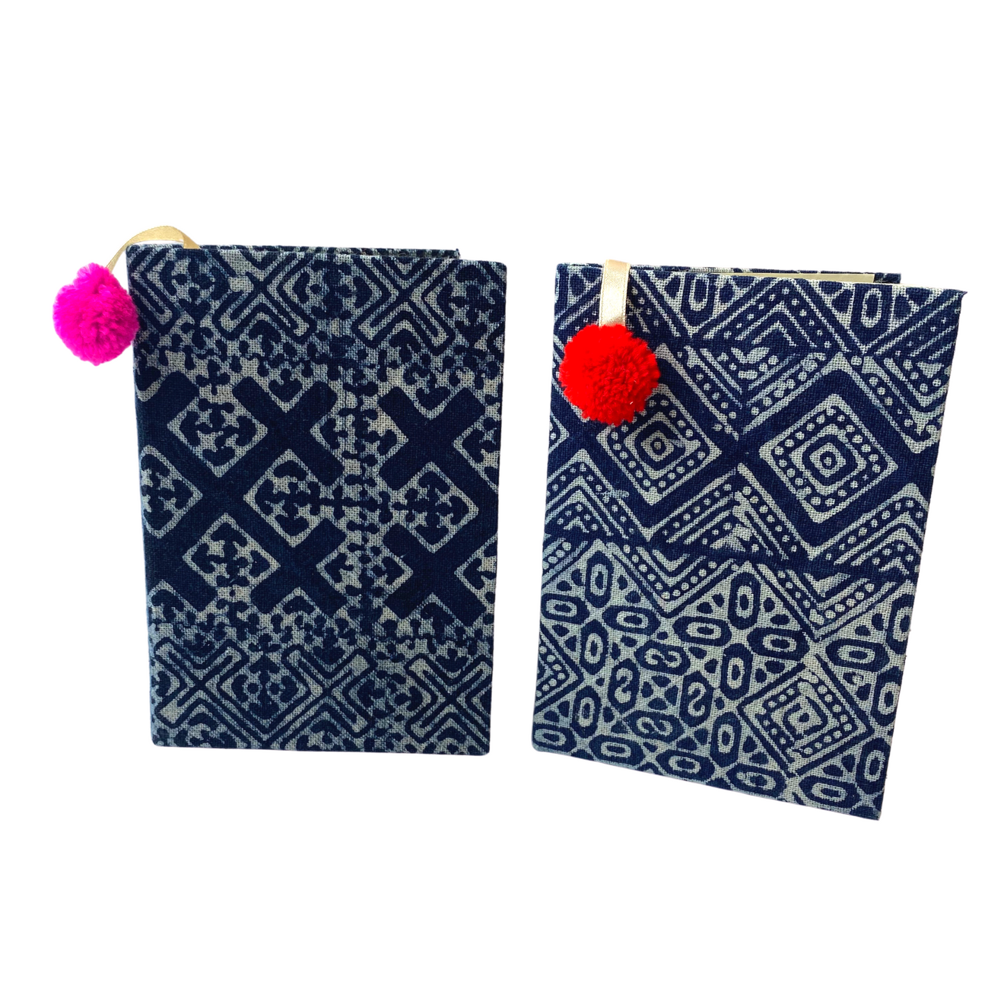 Oasis Indigo Batik Lined Notebook - Thailand