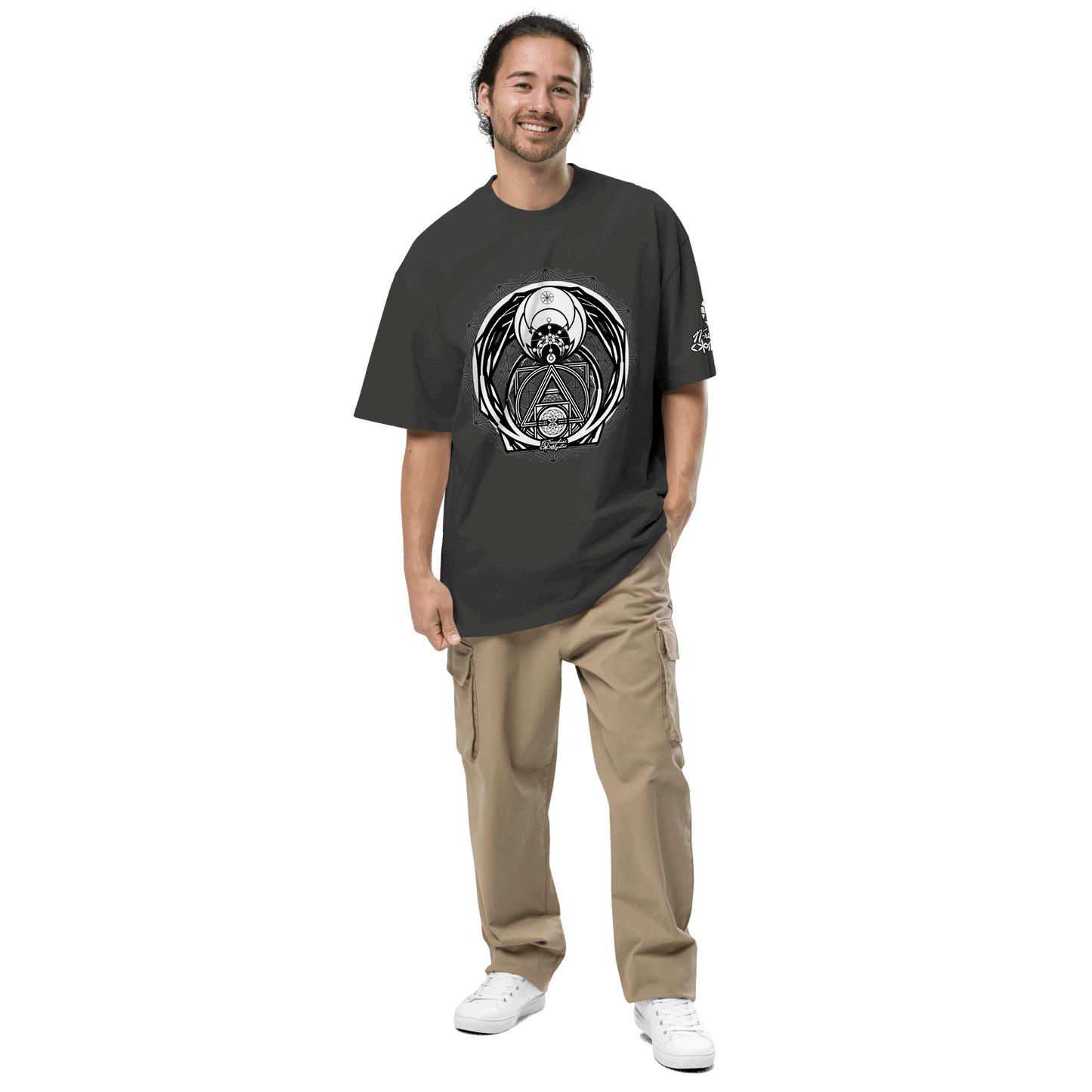 Magus Medallion | Oversized Faded T-Shirt