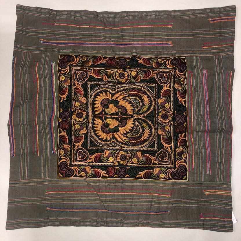 Oversized Sunan Embroidered Pillow Cover - Thailand
