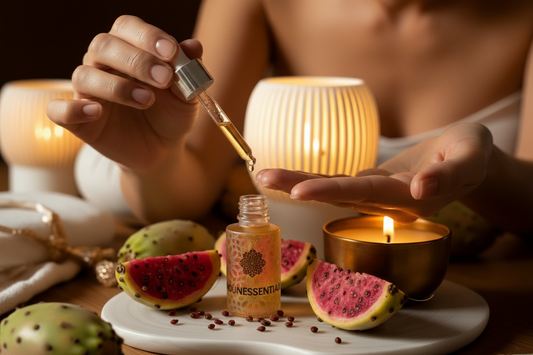 Pure Moroccan Prickly Pear Seed Oil | Liquid Gold for Glowing Skin & Silky Hair