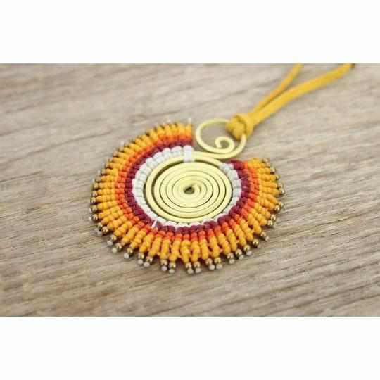 Sundance Adjustable Sun Necklace - Thailand