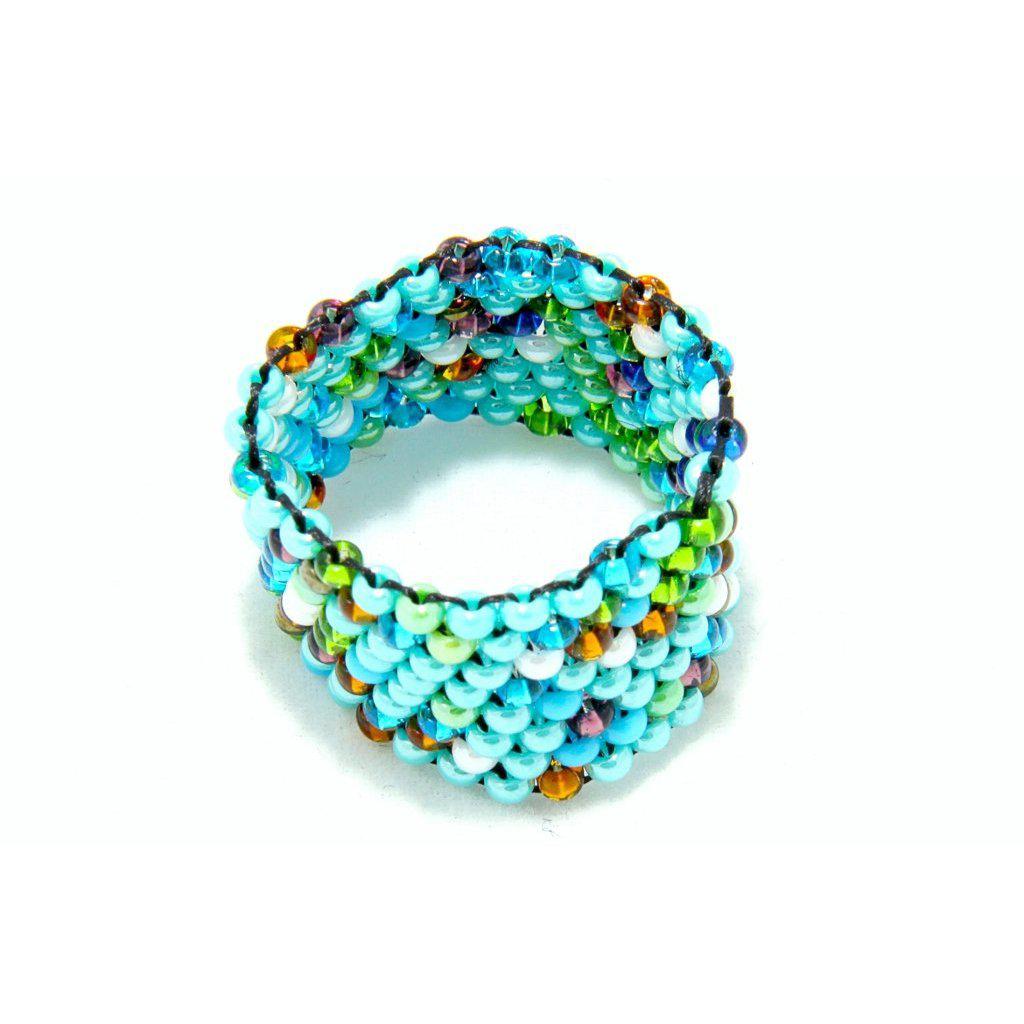 Tania Seed Bead Ring (Assorted) - Guatemala