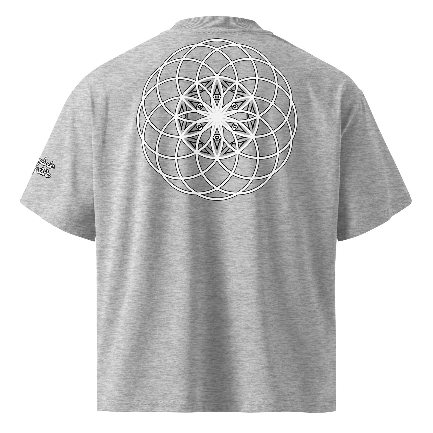 Mystic Eyes | Organic Oversized High Neck T-Shirt