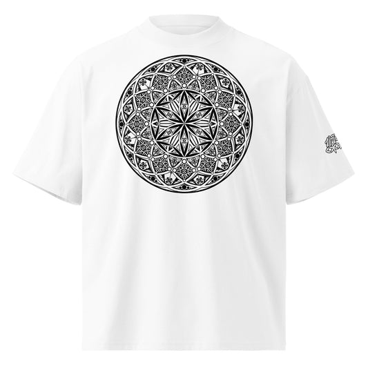 Mystic Eyes | Organic Oversized High Neck T-Shirt