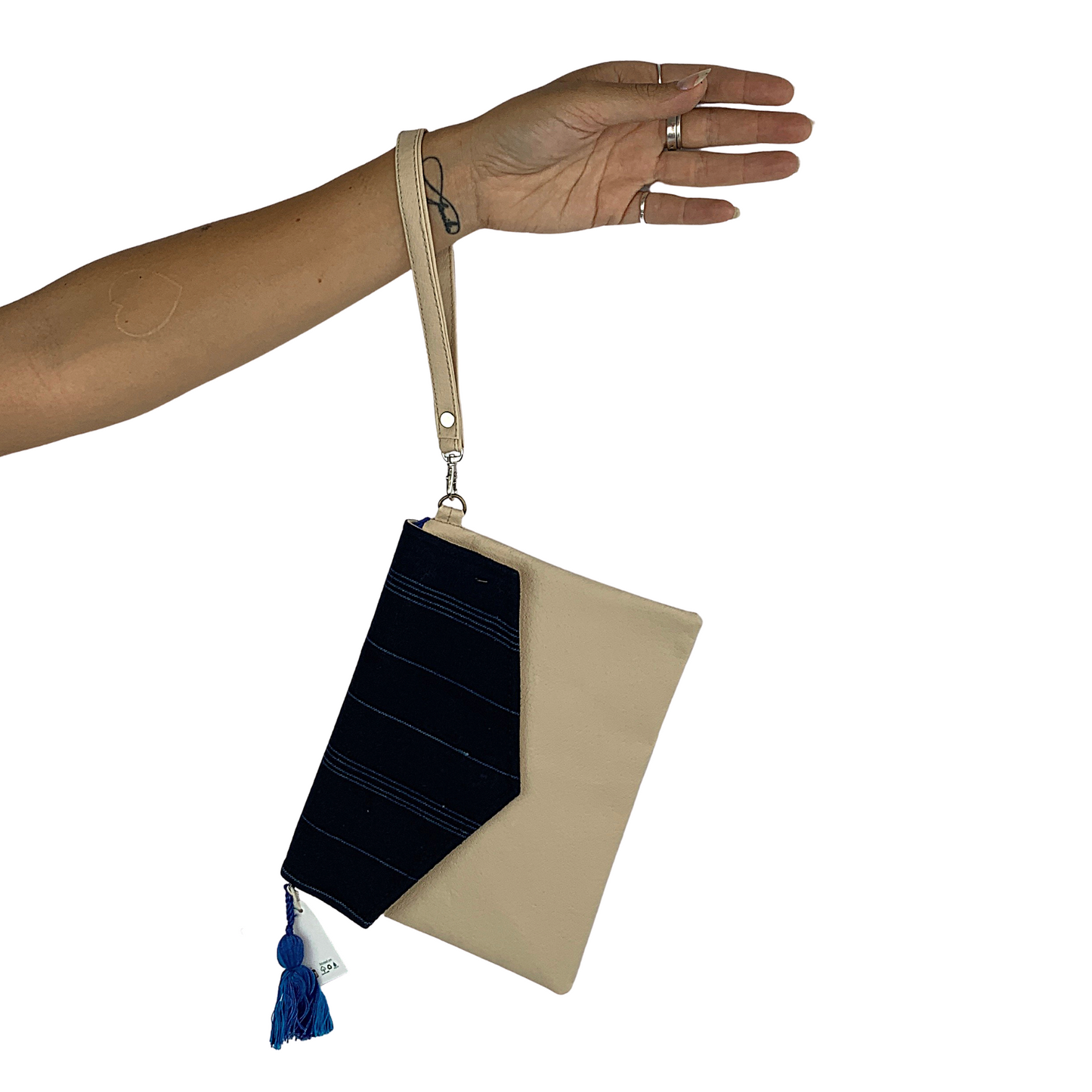 Oasis Vegan Leather  Wristlet - Guatemala