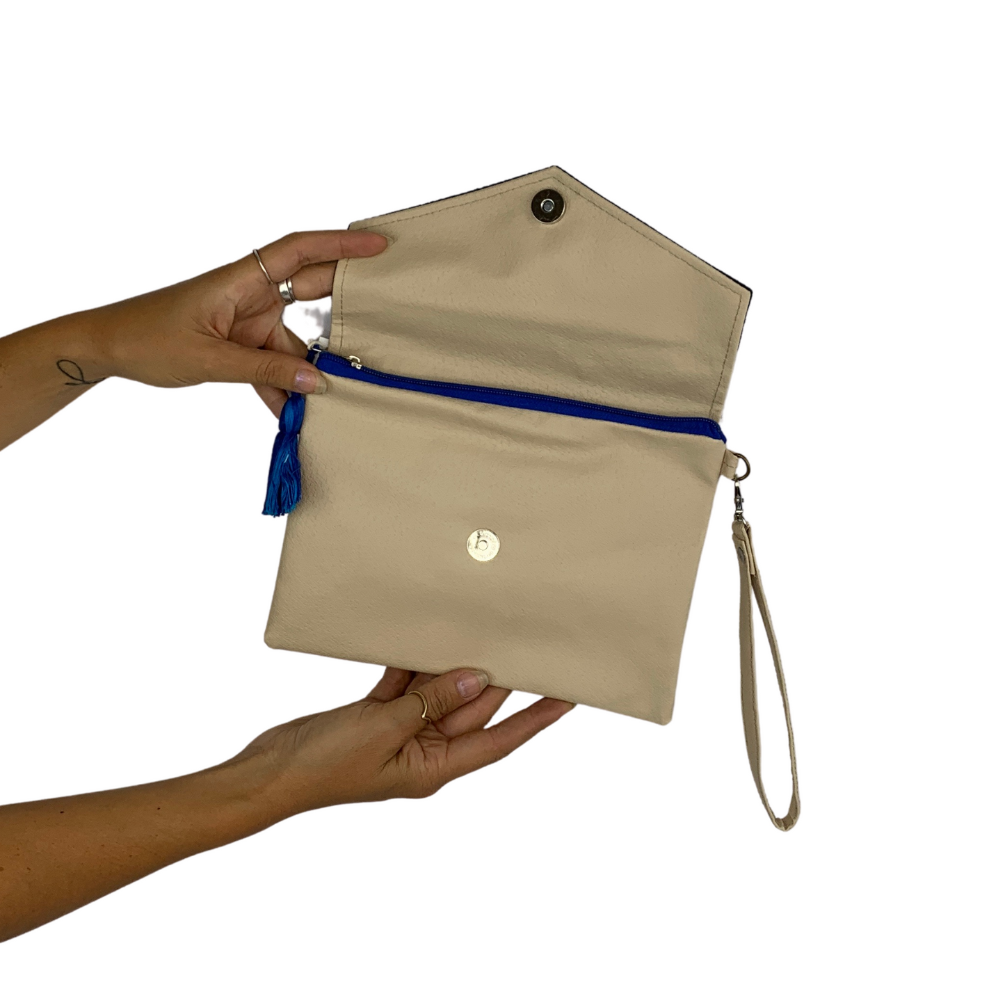 Oasis Vegan Leather  Wristlet - Guatemala